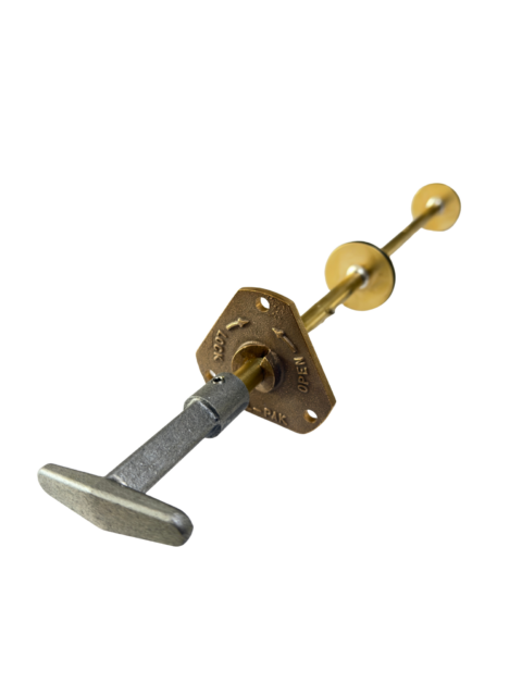 V34-022 - Val-Pak Anthony Piston, Cap and Handle (2", Brass) - 4908