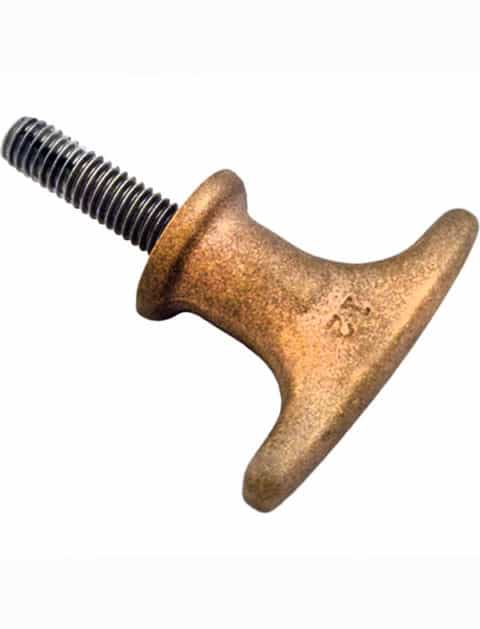 V40-468 - Lock Handle, Bronze/S.S. Stud