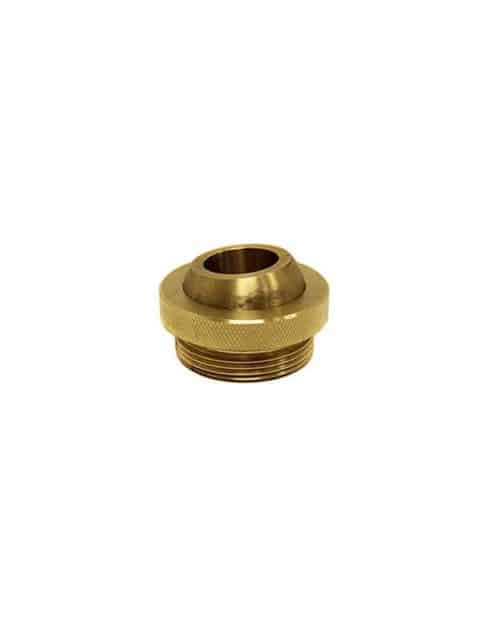 V51-111-1 - Replacement Polished Bronze Eyeball Fitting Less Body (1")