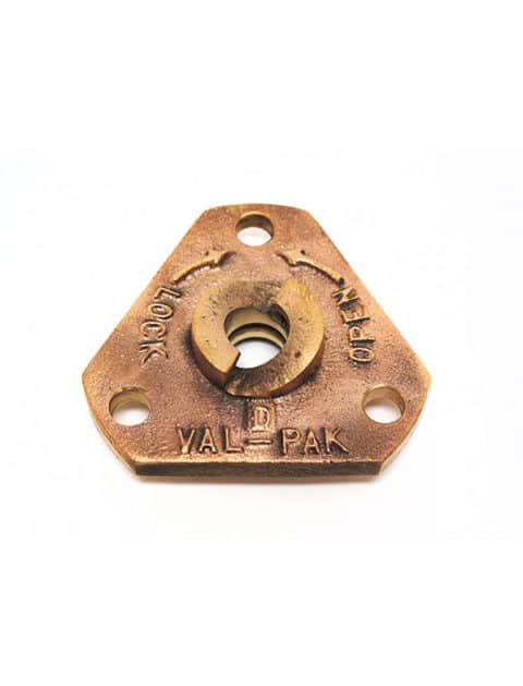 V34-152 - Val-Pak Anthony Piston Cap (1 1/2", Brass) - 17754