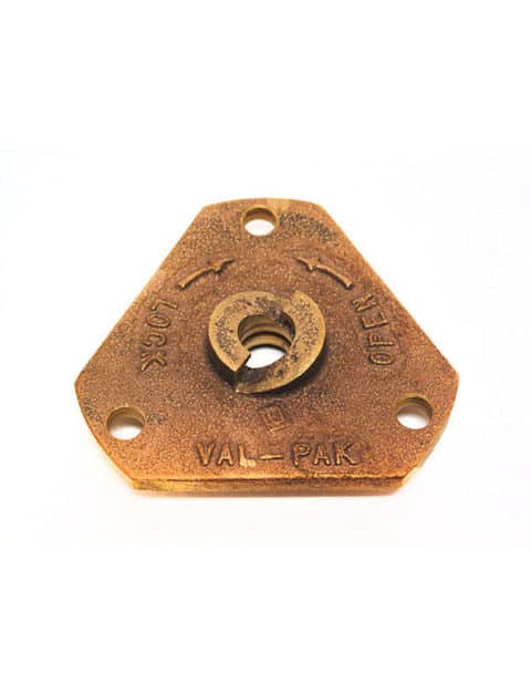 V34-153 – Val-Pak Anthony Piston Cap (2″, Brass) - 17753